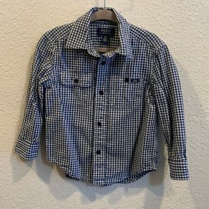 Toddler polo Ralph Lauren plaid shirt